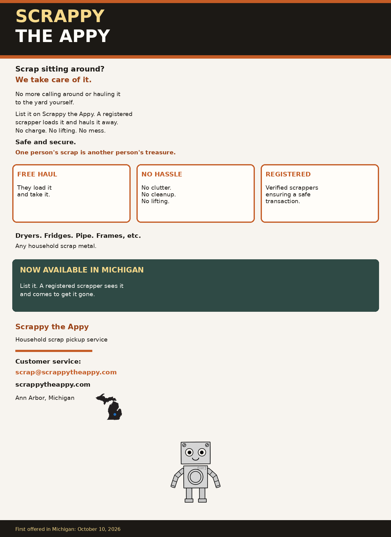 Scrappy the Appy Flyer